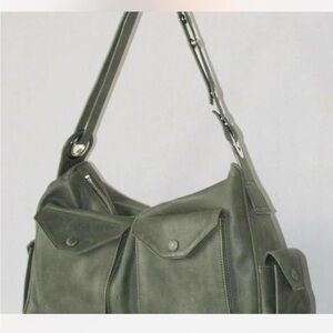 Stylish Olive Green Women's Bag